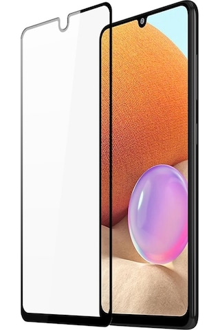 Samsung Galaxy A32 4g İle Uyumlu Şeffaf Ekranı Tam Kaplayan 5d Cam Kırılmaz Cam Ekran Koruyucu