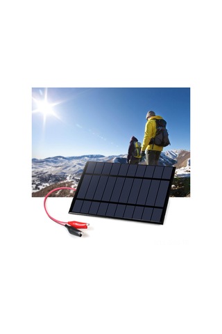 Springsun Taşınabilir 2.5w 5v Güneş Paneli - Kamp Ve Seyahat İçin Dıy Şarj Cihazı