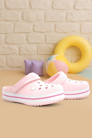Hapshoe Pudra Pembe Yazlık Eva Kız Çocuk Terlik Sandalet
