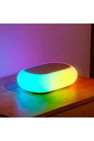 Ally K31 Rgb Gece Lambası & Kablosuz Şarj Cihazı