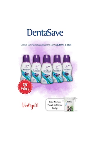 5 Al 4 Öde Dentasave Cistus Tam Koruma Çalkalama Suyu 300 Ml Ve Rosie Diğer