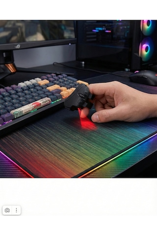 Tembel Parmak Mouse Bluetooth Kablosuz 1000 Dpı Ergonomik Mini Fare Diğer