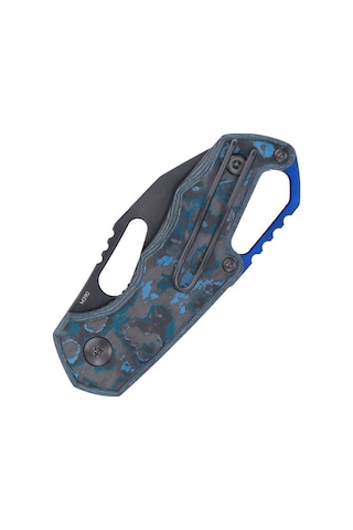 Mkm Isonzo M390 Clip Point Arctic Storm Dark Kamp Çakı Çok Renkli
