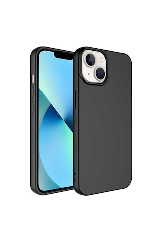 Apple Uyumlu iPhone 14 Plus Uyumlu Zore Mara Lansman Kılıf-siyah Siyah -