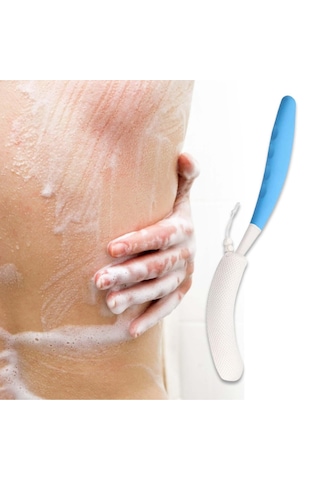 Homyl Yeni Nesil Vücut Fırçası - Kavisli Saplı