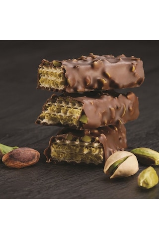 Kahve Dünyası Mini Gofrik Antep Fıstıklı Poşet Çikolata 125 G