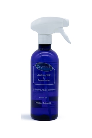 Crystalin Likit Yara Ve Deri Bakım Solüsyonu 400ml Şişe