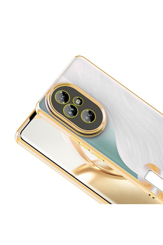 Honor 200 Kamera Korumalı Logo Gösteren Zore Omega Kapak