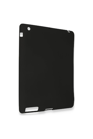 Apple Uyumlu iPad 4 9.7 Kılıf Evo Tablet Silikon - Siyah Diğer