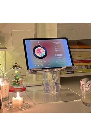 Ebitda Akrilik Şeffaf Kitap Ve Tablet Blogger Standı - Sanbuyos