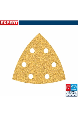 Bosch Expert 93x93 Mm 40 Kum Üçgen Zımpara Kağıdı 5'li 2608900823
