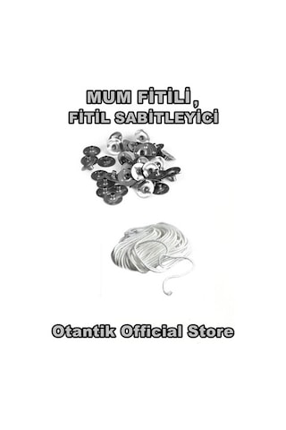 Mum Yapım Seti,1Kg Mum Parafini,Esans,Boya,Fitil,Çıtçıt,Stearin