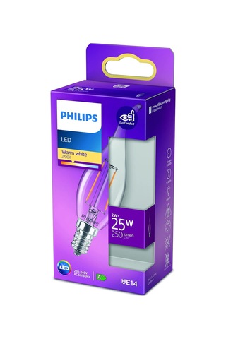 Philips Led Classic 25w Ba35 E14 Ww Cl Dim Edilmez Sarı Işık Filament Ampul Diğer