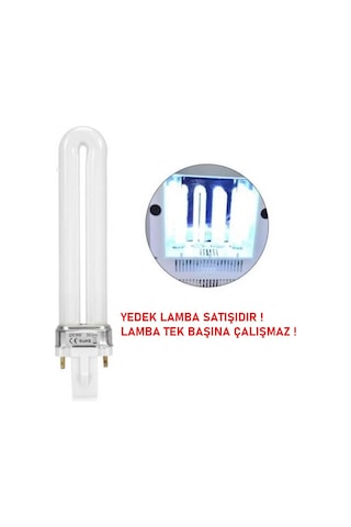 Sterilizasyon Cihazları İçin Uv Yedek Lamba Mor Işık 9w 365nm