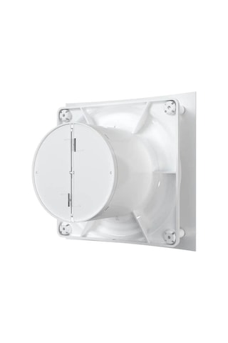 Ayas Quadro 4C Klapeli Dekoratif Banyo Fanı 10 CM Beyaz
