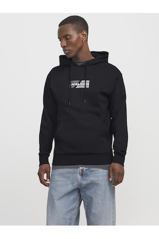 Jack & Jones Jjcorp Graphıc Sweat Hood Noos Çok Renkli