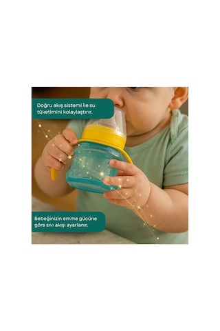 Mooma Alıştırma Bardağı 200 Ml - Sarı