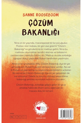 Çözüm Bakanlığı - Sanne Rooseboom - Can Çocuk Yayınları