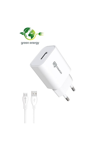 İntouch Smarty Mini 2.1 A Usb Şarj Adaptörü Ve Micro Kablo