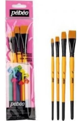 Pebeo Fırça Seti 4 Lü Set- No:10
