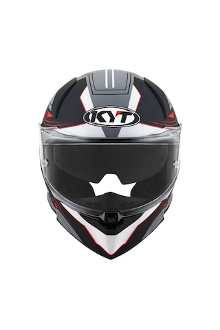 Kyt R2r Kapalı Kask Mat Beyaz - Gri - Siyah