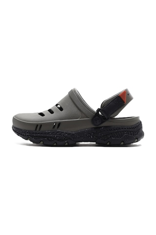 Skechers Creston Ultra Venturous Mens Sandals Esnek Günlük Erkek Terlik Haki Bej