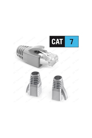 Rj45 Cat6/cat6a/cat7 Gerilim Boot Koruma Kılıfı 10 Adet