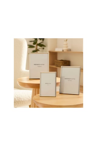 Karaca Home Beverly Fotoğraf Çerçevesi 13,4 X 18,4 X 1,3 Cm Altın