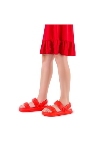 Kiko Kids Eva Kız Çocuk Terlik Twg 252 Kırmızı