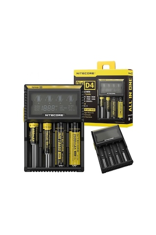 Nitecore D4 Li-ion Imr Lifepo4 Kablolu Pil Şarj Cihazı