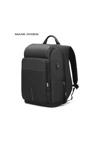 Mark Ryden Navarro 17 İnch Çok Bölmeli Erkek Sırt Çantası Mr7080d 00 Siyah