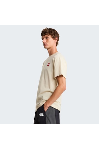The North Face M Nse Reg Ss Tee-graphic Erkek T-shirt-32622 Krem