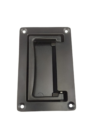 Çekme Kulplu Konteyner Kulpu Siyah Gömme Kaldırmalı Gömme Kapı Kulpu, 1'li Paket