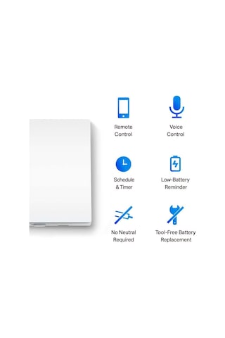 Smart Light Switch 1 Gang 1 Way Tdrtr