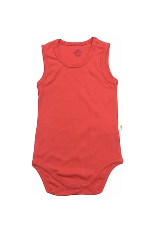 Mini Damla Body Askılı Penye Kırmızı