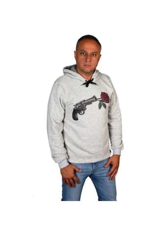 Rafcoll Kapşonlu Sweatshırt (380854386) Gri