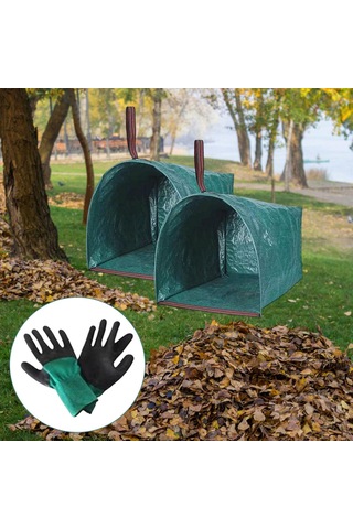 Homyl 2 Adet Tozpan Tipi Bahçe Torbaları Çim Parkları Için