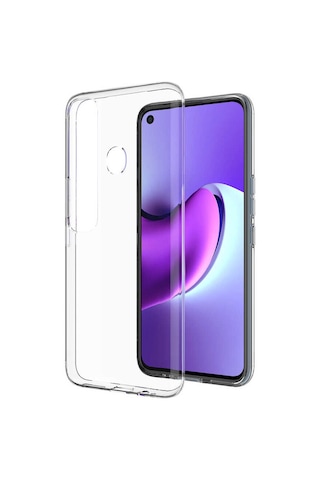 Zore Tecno Spark 7 Pro Kılıf Msra Süper Silikon Kapak - Renksiz Renksiz