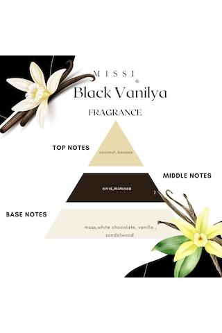 Missi Black Vanilya Kolonya Refili Parfümlü Kolonya 400 ML