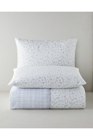 English Home Sweety Meadow Kolay Ütülenir Çift Kişilik Nevresim Seti 200x220 Cm Lila Lila