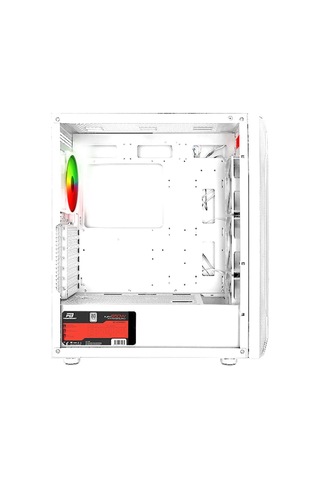 Powerboost Pb-p3701bw 650w 80+ Usb 3.2 Argb Atx Mid Tower Beyaz Kasa