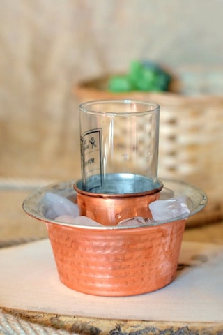 Bakır Ehlikeyf Çekiç Dövmeli (2'li)