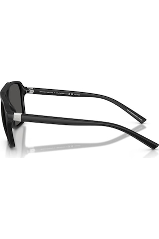 Armani Exchange Aex 4166su 807887 57 Erkek Pilot Siyah Kemik Güneş Gözlüğü