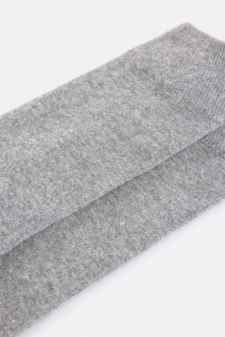 SÜVARİ Gri Düz Çorap-33602 Gri