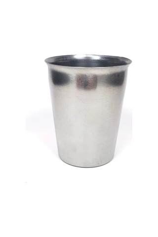 Tedar 6 Adet Paslanmaz Çelik Krom Bardak 9 X 7,5 X 5,5cm Najmaddin 6411267