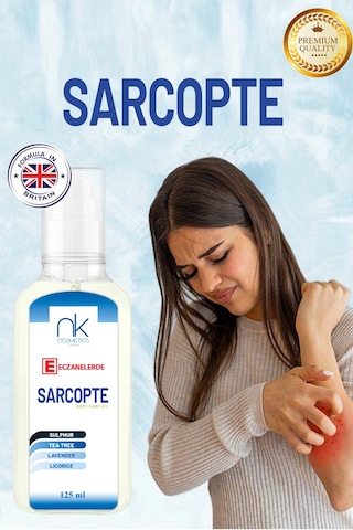 Sarcopte GüçlüLavanta Kokulu Cilt Bakım Losyonu 125 ML