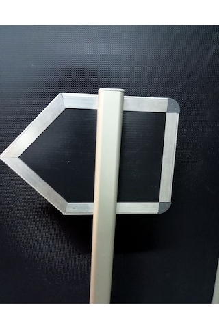 Ayaklı Yönlendirme Panosu Ok Işaretli A4 Display 21x30x100cm