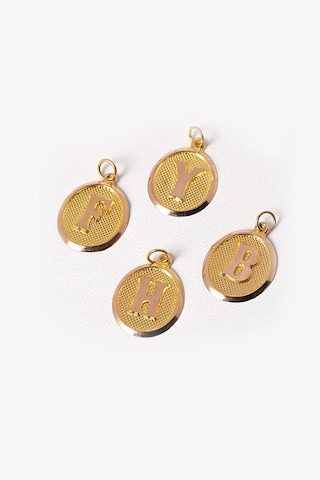 Ena Altın Harf Nostalji Kolye Uçu