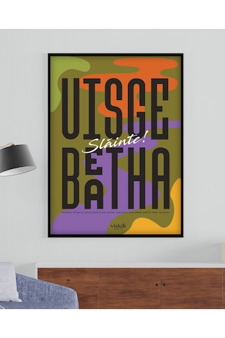 Anason İşleri Sláinte Renkli Poster 50x70cm