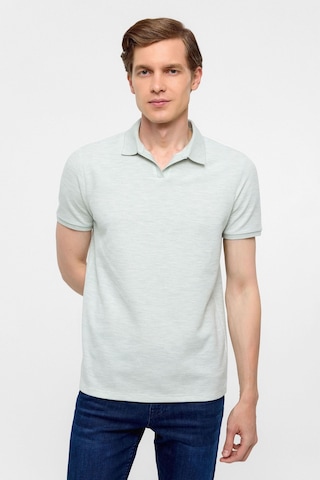 Süvari Haki Regular Armürlü Polo Yaka Tişört-38592 Haki